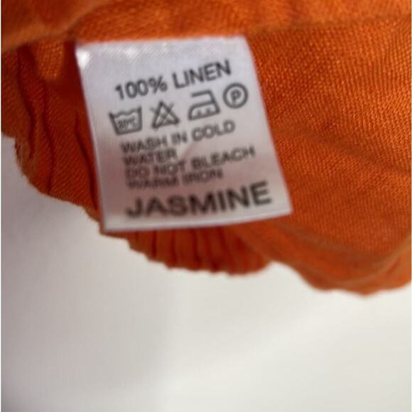 Jasmine Short Sleeve  Linen‎ Pleated Top Size S - Picture 8 of 8